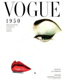 Фото 10. Обложка Vogue 1950