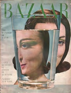 Фото 27. Carmen Dell’Orefice на обложке Harper’s Bazaar