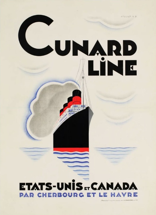 Алексей Бродович. Cunard Line